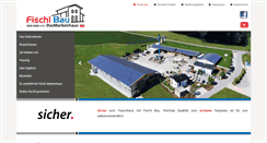 Desktop Screenshot of fischl-bau.de